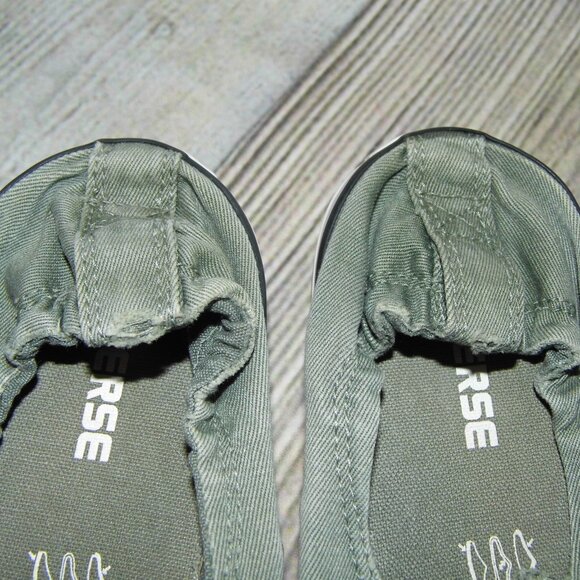 CONVERSE Chuck Taylor All Star Shoreline Olive Green Sneakers Womens Size 9 - Picture 7 of 8